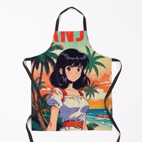 Item preview, Banjul Gambia Retro Anime Girl 80s Vintage Travel designed and sold by Retro-Anime9.