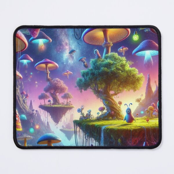 Item preview, Alien Dimension Mythological Mushroom Forest designed and sold by WyckedLynn.