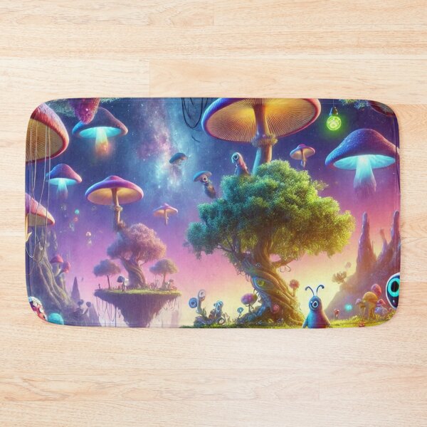 Item preview, Alien Dimension Mythological Mushroom Forest designed and sold by WyckedLynn.