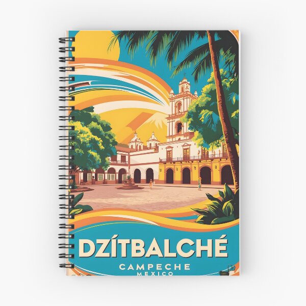 Artikelvorschau, Dzitbalche Campeche Mexiko Mexiko Vintage Reisetourismus entworfen und verkauft von TravelersGems.
