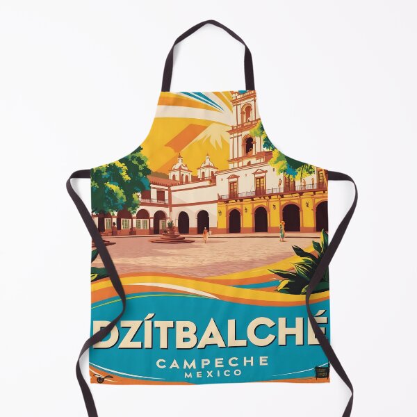 Item preview, Dzitbalche Campeche Mexico Mexico Vintage Travel Tourism designed and sold by TravelersGems.