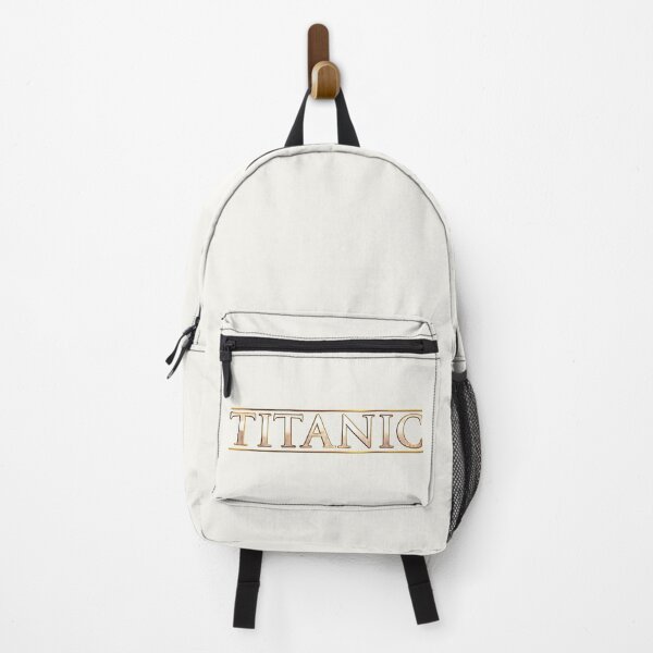 Item preview, Vintage Titanic 1997 Cover Art Logo Sticker - Pearly White and Gold designed and sold by Never Let Go Vintage™.