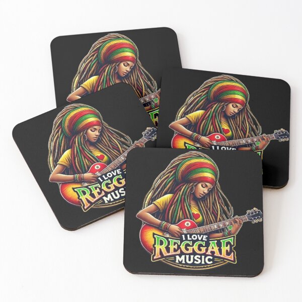 Item preview, "I LOVE REGGAE MUSIC" designed and sold by CHRIST5000.