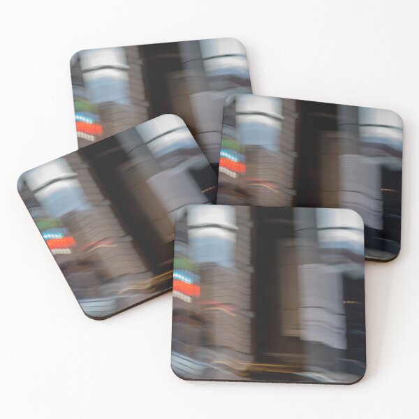 Item preview, A blurry photo scene downtown designed and sold by Jackshop708.