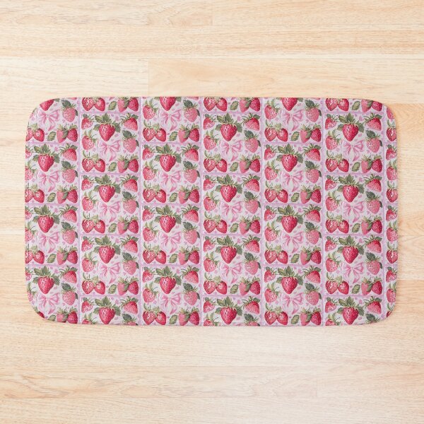 Item preview, Cute Cottagecore Strawberry Pattern  designed and sold by cottagecorococo.