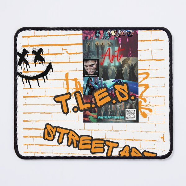 Item preview, TLES Street Art Series T-Shirt designed and sold by THELAZYEYESHOP.