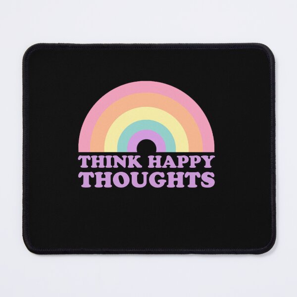 Item preview, Think Happy Thoughts - Positive Motivational Inspirational Quotes designed and sold by Sunserize Designs.