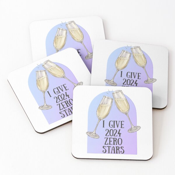 Item preview, I Give 2024 Zero Stars! - New Year Gift designed and sold by SSustainable.