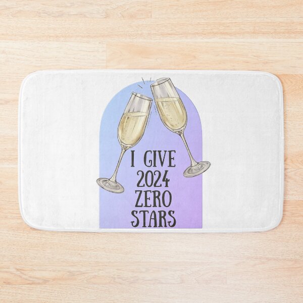 Item preview, I Give 2024 Zero Stars! - New Year Gift designed and sold by SSustainable.