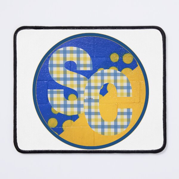 Item preview, Smith College logo in plaid designed and sold by Curious Frog.