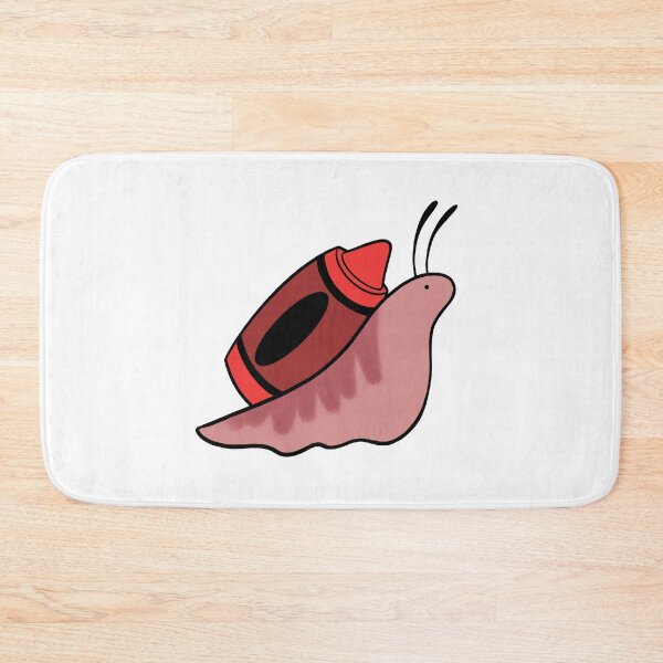 Item preview, Crayon Snail (Red) designed and sold by DinoDoggie.