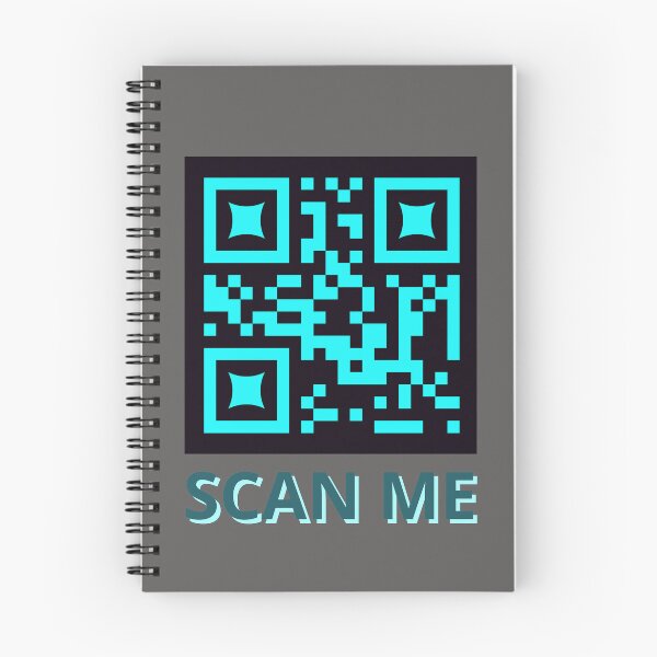 Item preview, Skan Me Funny QR Code Fuck Off designed and sold by MelissaMelovich.