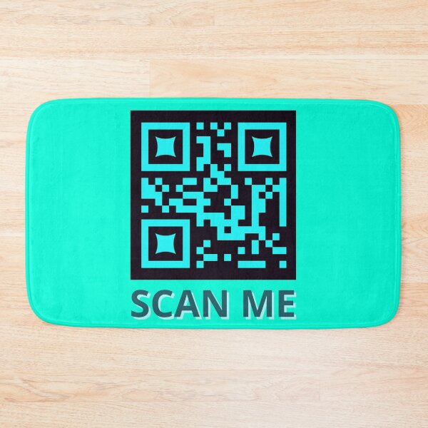 Item preview, Skan Me Funny QR Code Fuck Off designed and sold by MelissaMelovich.