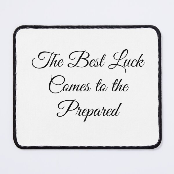 Item preview, the best luck comes to the prepared designed and sold by posolife.