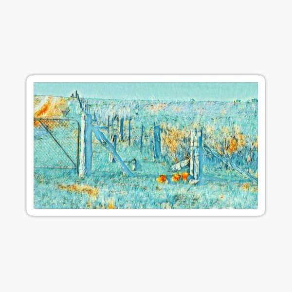 Item preview, The blue gate  designed and sold by HalfullArt.