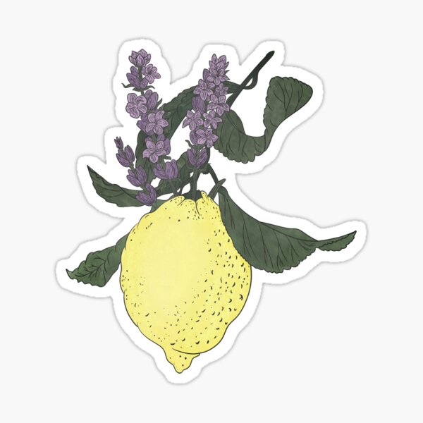 Item preview, Lemon & Lavender designed and sold by Marguerite Artistry.