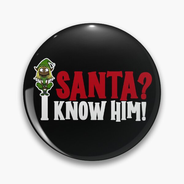 Item preview, Santa? I Know Him! - Funny Christmas Shirt designed and sold by C-Town Tees.