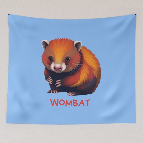 Item preview, Cute Little Wombat designed and sold by pUNKnown.