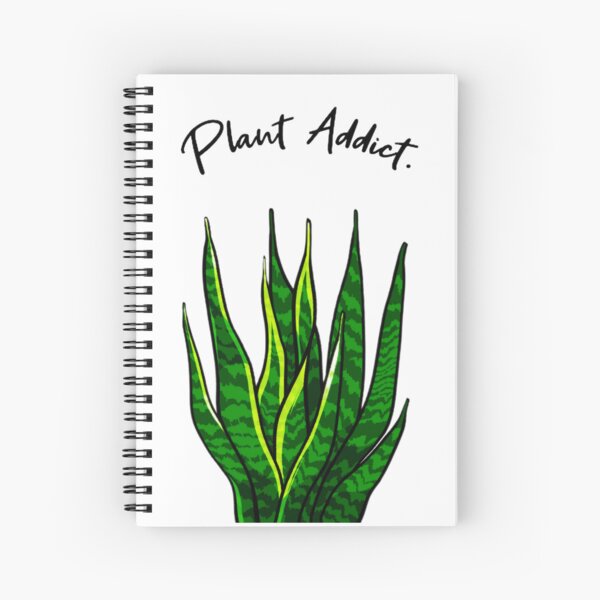 Plant Addict. Spiral Notebook