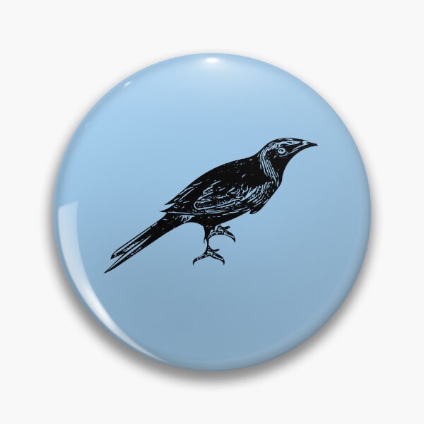 Item preview, Metallic Shining Starling Black Design  designed and sold by designsasstultd.