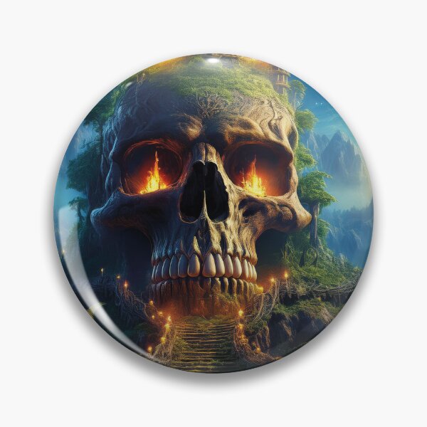 Item preview, Skull temple designed and sold by nevilleraven.