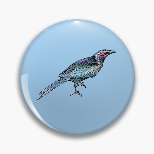 Item preview, Metallic Shining Starling Black Alternate Design  designed and sold by designsasstultd.