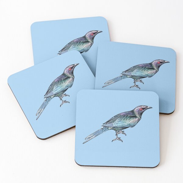Item preview, Metallic Shining Starling Black Alternate Design  designed and sold by designsasstultd.