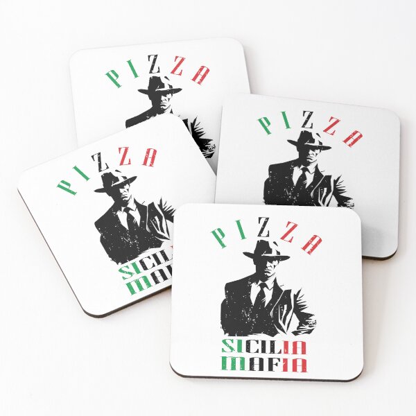 Item preview, Pizza Sicilia Mafia Sarcastic Foodie Slogan designed and sold by VISIONSTURME.