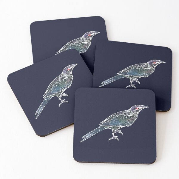 Item preview, Metallic Shining Starling White Alternate Design  designed and sold by designsasstultd.