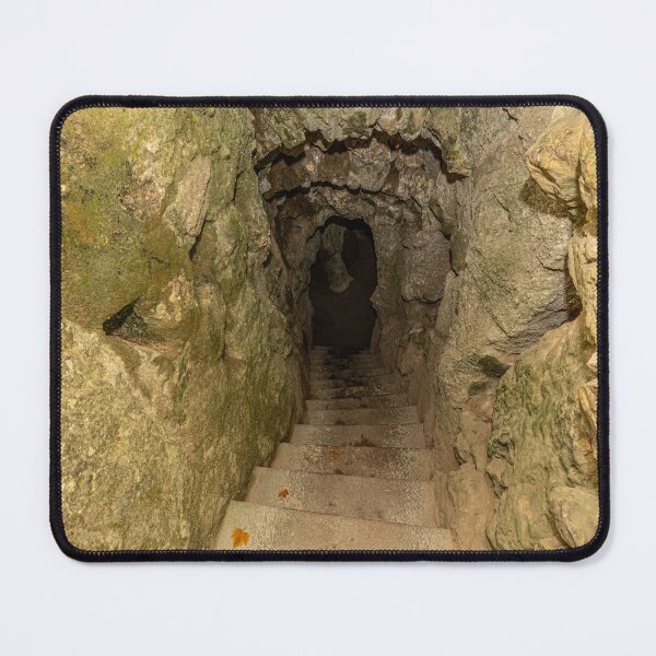 Item preview, Downstairs to the Throat of the Grotto at Monserrate Palace Sintra Portugal designed and sold by PsychoAlien.com.