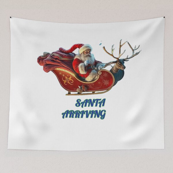 Item preview, SANTA ARRIVING. designed and sold by pirikiti64-.