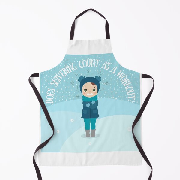 Item preview, Does Shivering Count As A Workout? Winter Snow Lover Gift designed and sold by SSustainable.