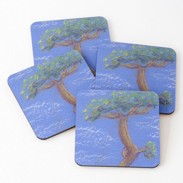 Item preview, Bonsai Under Blue Skies designed and sold by MuseMintsArt.