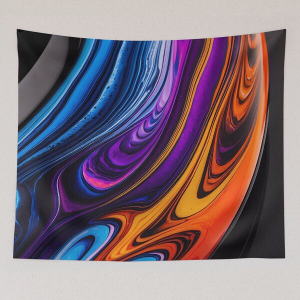 Item preview, Dynamic Abstract Swirl Art designed and sold by Vitalka-uk.