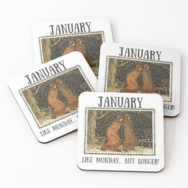 Item preview, January - Like Monday... But Longer! - Winter gift designed and sold by SSustainable.