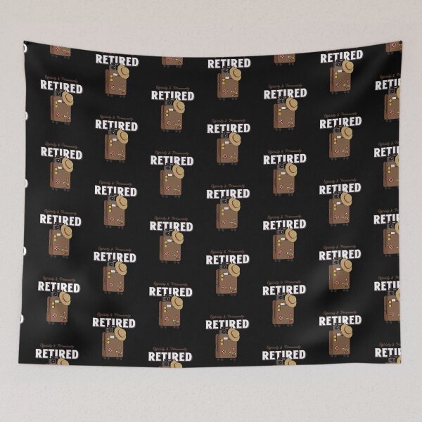 Item preview, Officially Retired designed and sold by ArtitudePrintLb.