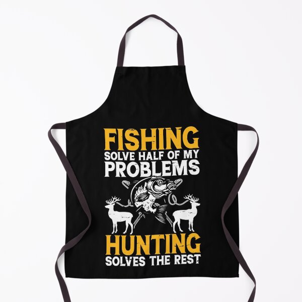 Item preview, Fishing Solve Half Of My Problems Hunting Solves The Rest- Fishing And Hunting Lovers  designed and sold by Smix Pixels.