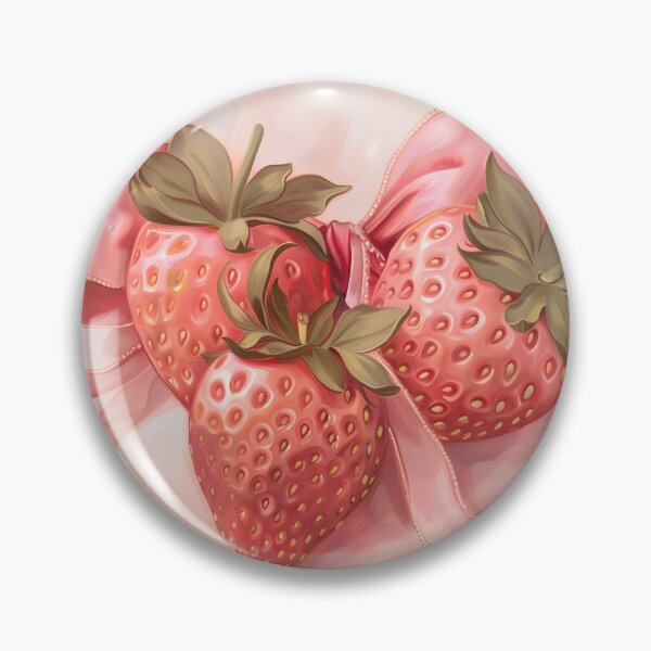 Item preview, Cottagecore Shabby Chic Strawberries designed and sold by cottagecorococo.