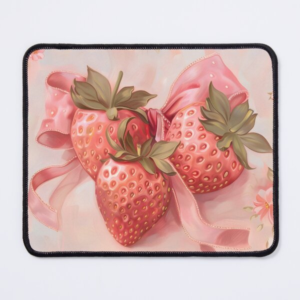 Item preview, Cottagecore Shabby Chic Strawberries designed and sold by cottagecorococo.
