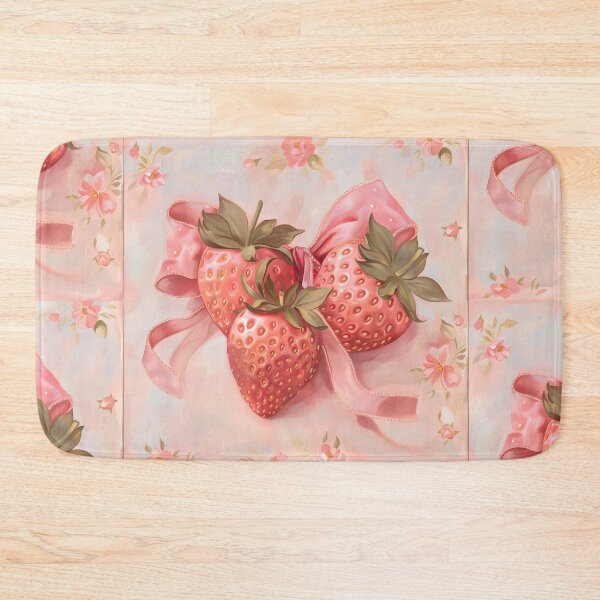 Item preview, Cottagecore Shabby Chic Strawberries designed and sold by cottagecorococo.