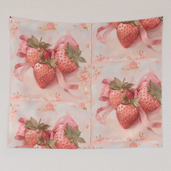 Item preview, Cottagecore Shabby Chic Strawberries designed and sold by cottagecorococo.
