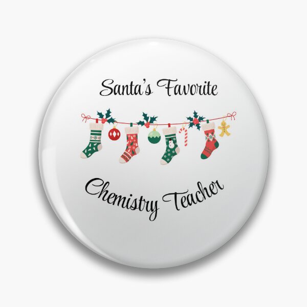 Item preview, Santa's favorite Chemistry Teacher designed and sold by M1234s.