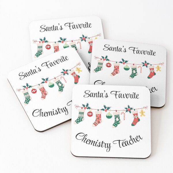 Item preview, Santa's favorite Chemistry Teacher designed and sold by M1234s.