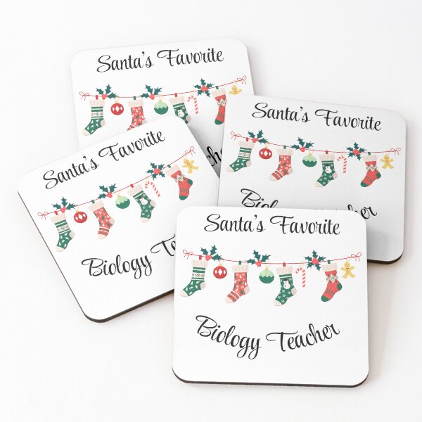 Item preview, Santa's favorite Biology Teacher designed and sold by M1234s.