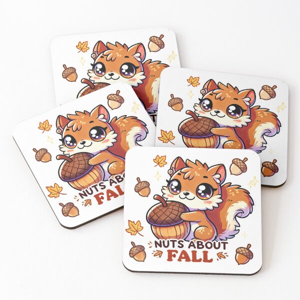 Item preview, NUTS ABOUT FALL: The Cutest Autumn Squirrel Design! AI designed and sold by davidjulie.