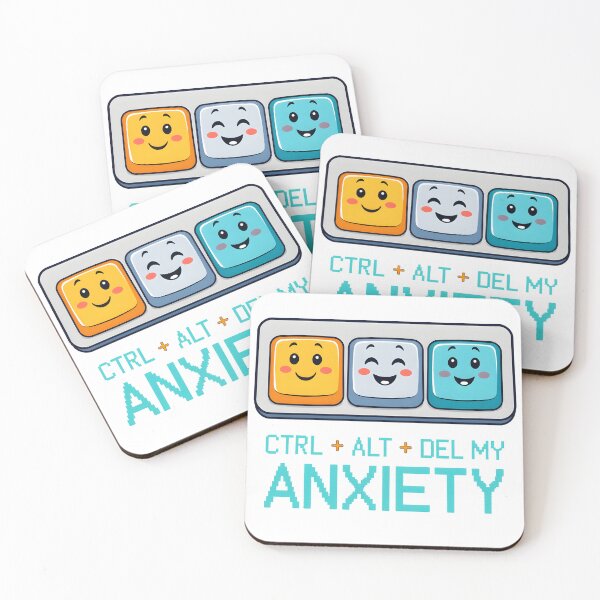 Item preview, Ctrl + Alt + Del My Anxiety designed and sold by Dazzle-Sizzle.
