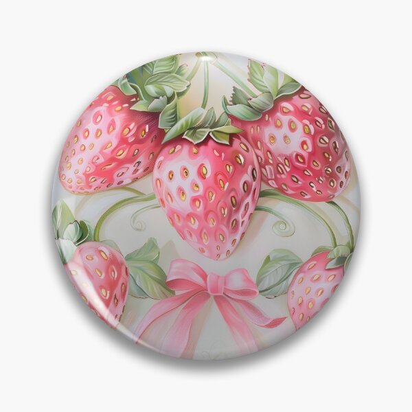 Item preview, Kawaii Cute Strawberries  designed and sold by cottagecorococo.