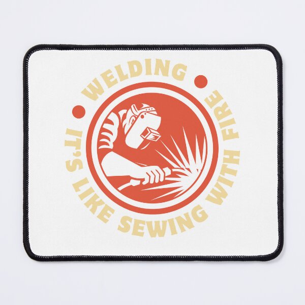 Item preview, Welding It's Like Sewing With Fire Welding Gift For Welder Lover designed and sold by dudelinart.