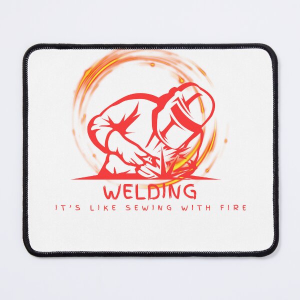 Item preview, Welding It's Like Sewing With Fire Welding Gift For Welder Lover designed and sold by dudelinart.