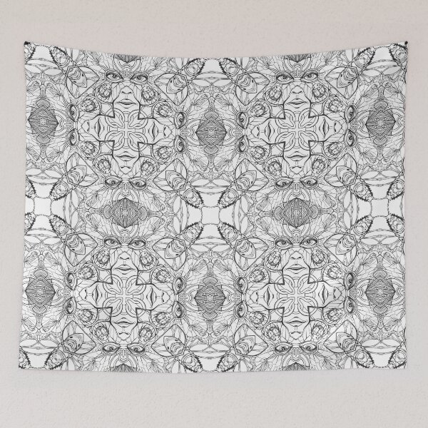 Item preview, Butterfly Mask Mandala designed and sold by EARTHTENT.